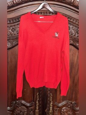 VTG Official Licensed Product by Garan University of Georgia V Neck Sweater!